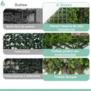 Painel Vegetação Artificial 3D Jardim Vertical 1x1m (PROMOÇÃO)