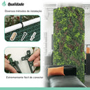 Painel Vegetação Artificial 3D Jardim Vertical 1x1m (PROMOÇÃO)