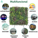Painel Vegetação Artificial 3D Jardim Vertical 1x1m (PROMOÇÃO)