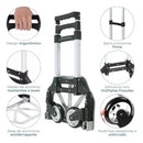 Carrinho Dobrável Reforçado 75kg Portátil (PROMOÇÃO)