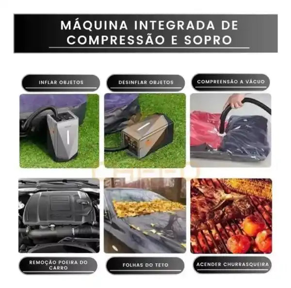 Auxiliar de Partida e Compressor 2 em 1 (PROMOÇÃO)