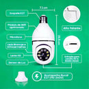 Câmera Lâmpada 360° Wi-Fi com App (PROMOÇÃO)