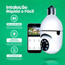 Câmera Lâmpada 360° Wi-Fi com App (PROMOÇÃO)