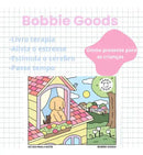 Livro Colorir Bobbie Goods + 60 Canetas Dupla Ponta (PROMOÇÃO)