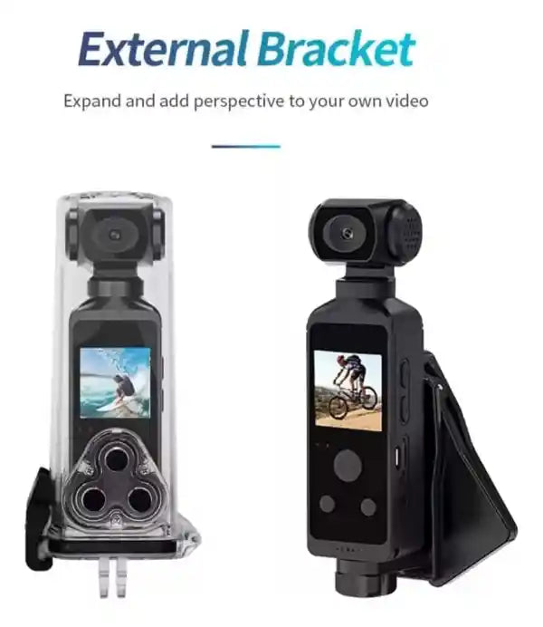 Câmera Pocket 360° HD com Tela LCD 1.3″ (PROMOÇÃO)