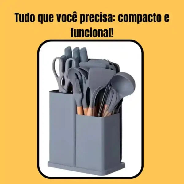 Kit Talheres de Cozinha (PROMOÇÃO)