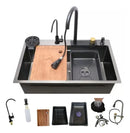 Cuba Gourmet Inox 75×45 com Torneira Cascata (PROMOÇÃO)