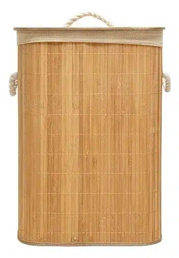 Cesto retangular forrado para roupas sujas banheiro e lavanderia (PROMOÇÃO)