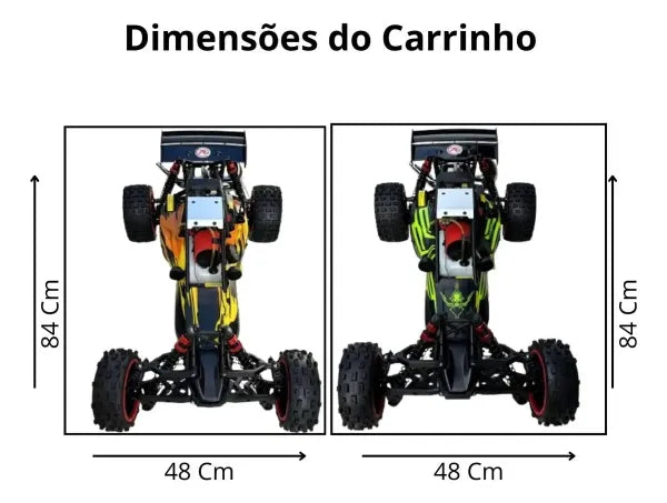Buggy a Gasolina Controle Remoto 32cc (PROMOÇÃO)