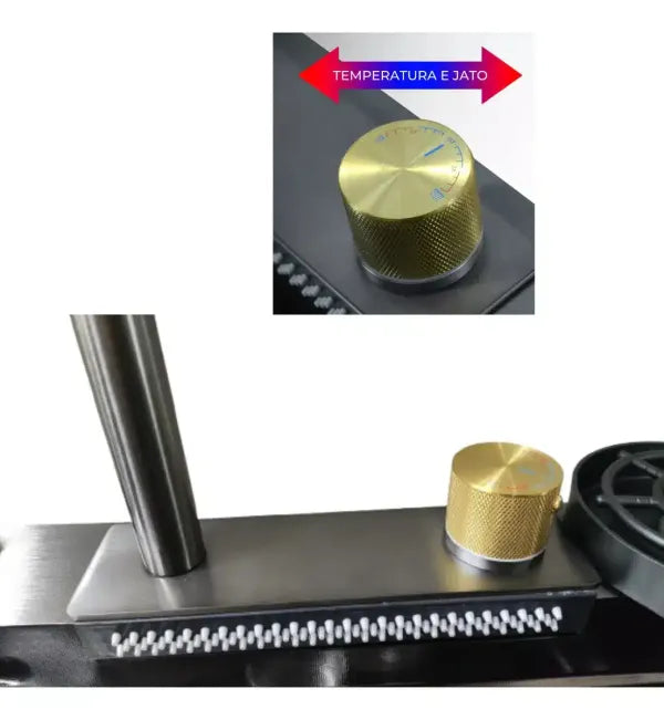 Cuba Gourmet Inox 75×45 com Torneira Cascata (PROMOÇÃO)