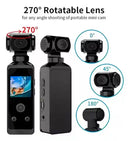 Câmera Pocket 360° HD com Tela LCD 1.3″ (PROMOÇÃO)