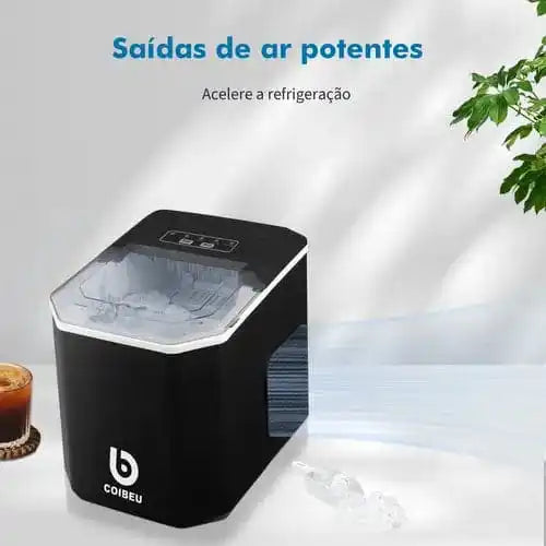 Máquina de Gelo 15kg Automática Profissional BIVOLT (PROMOÇÃO)