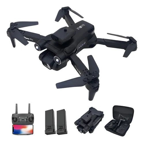 Drone dual câmera 4K GPS sensor obstáculos preto Inova (PROMOÇÃO)