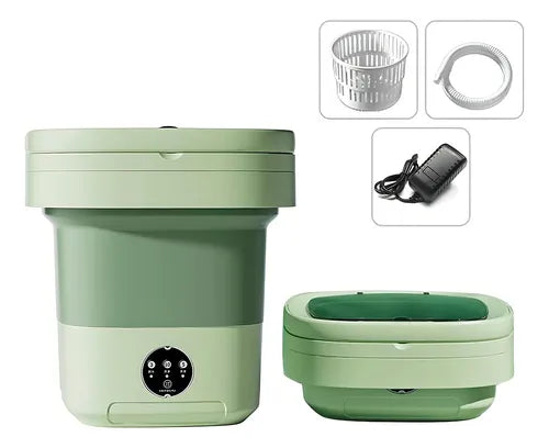 Mini Máquina de Lavar Roupas Ultrassônica Portátil Bivolt (PROMOÇÃO)