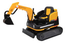 Escavadeira Elétrica Infantil 12V Amarela com Controle Remoto (PROMOÇÃO)