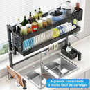 Escorredor de Louça Suspenso Mapaseg 65cm – Cor Preto (PROMOÇÃO)