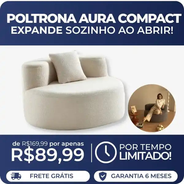 Poltrona Aura Compact (PROMOÇÃO)