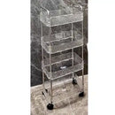 Carrinho Estante Acrílico – Compacto e Funcional (PROMOÇÃO)