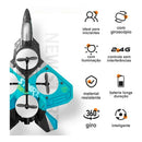 Drone Combat 4 Motores 2.4GHz Controle Remoto (PROMOÇÃO)