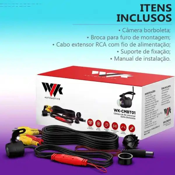 Retrovisor com Tela e Câmera de Ré HD (PROMOÇÃO)